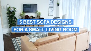 5 Best Sofa Designs For A Small Living Room  MF Home TV [upl. by Royden208]