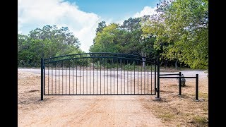 Building a 15 Metal Property Gate [upl. by Gerladina64]