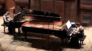 SaintSaëns quotDanse macabrequot for two pianos op40 [upl. by Ataeb]