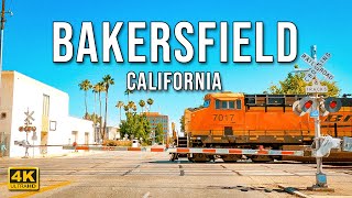 Driving Around Bakersfield California 4K  United States [upl. by Dexter]