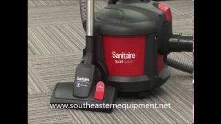 Sanitaire SC3700A QuietClean Detail Canister Vacuum Features [upl. by Sheelah]