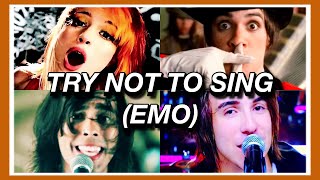 Try Not To Sing Along EMO Edition  Part 1 🖤 [upl. by Inotna]