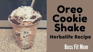 Oreo Cookie Shake Herbalife recipe [upl. by Adnauqaj558]