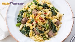 Cavatelli con salsiccia e cime di rapa [upl. by Nytsirhc]