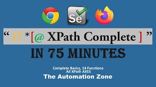 Complete Xpath from Basic to Advance  14 Xpath Function  All Xpath AXES  Xpath tutorial [upl. by Moorish]