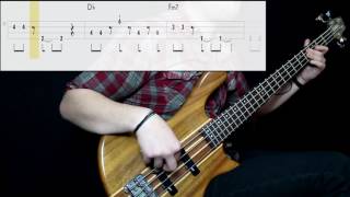 David Bowie  Ashes To Ashes Bass Cover Play Along Tabs In Video [upl. by Herb]