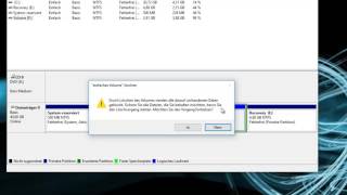 Windows Systempartition  C vergrößern [upl. by Arded]