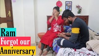 Ram Forgot our Anniversary 😭 He had no idea Prank [upl. by Yvehc]