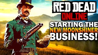 How To Unlock The NEW Moonshiner Role Red Dead Online Frontier Pursuit Update [upl. by Larkin]