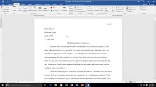 How To Add A Header In Microsoft Word [upl. by Asined]