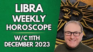 Libra Horoscope Weekly Astrology from 11th December 2023 [upl. by Thorncombe22]