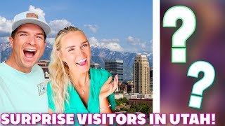 🥳 SURPRISE VISITORS IN UTAH 🎉 [upl. by Weinshienk]