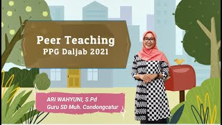 Peer Teaching Daring PPG Daljab 2021 [upl. by Hsirehc]