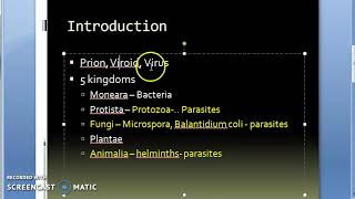 Parasitology 001 b Parasites Introduction Syllabus Classification Medicine Medical MBBS Chapter [upl. by Essirahc]