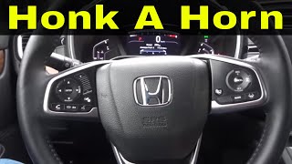 How To Honk A Car Horn In 2 MinutesDriving Lesson [upl. by Llehsal]