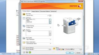 Xerox Printing Options Tab [upl. by Goodwin]