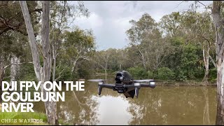 DJI FPV on Goulburn River  Shepparton [upl. by Cassey831]