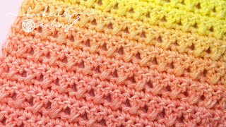 Crossed Double Crochet Stitch  Crochet Tutorial [upl. by Edveh]