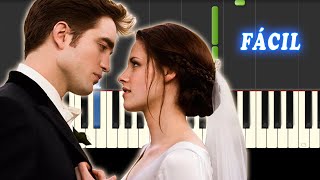 A Thousand Years  Christina Perry  FÁCIL  Piano Tutorial  Notas Musicales [upl. by Eladnek]