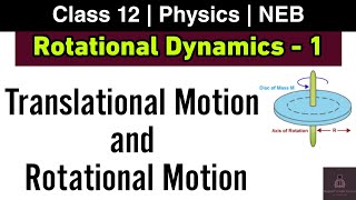 Introduction rigid bodies and types of motion  Rotational Dynamics L1  NEB Class 12 NEB [upl. by Alludba]