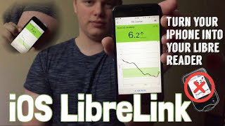 LibreLink iOS how to turn iPhone into Libre reader [upl. by Aivatal]