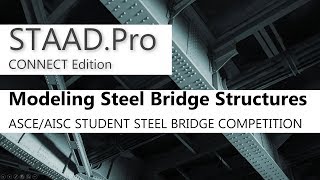 Introduction to STAADPro CONNECT Edition [upl. by Doroteya]