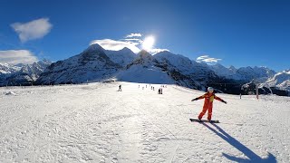 Jungfrau Skiing Guide 4K [upl. by Basso]