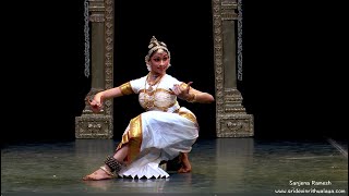 Sharada Kouthuvam by Sanjena Ramesh  Sridevi Nrithyalaya  Bharathanatyam Dance [upl. by Ribaj371]