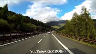 Driving Through Alps From Vipiteno  Sterzing Italy To Sindelsdorf Germany [upl. by Backer]