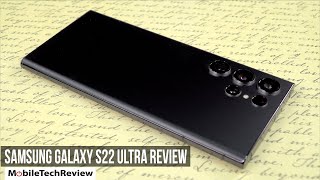 Samsung Galaxy S22 Ultra Review [upl. by Noy655]