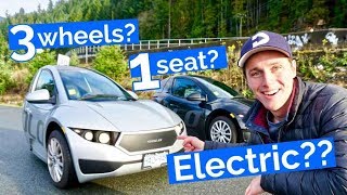 Is a 3 wheeled electric car the FUTURE of commuting  SOLO [upl. by Zullo494]