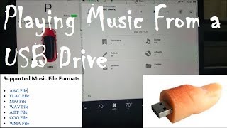 Playing Music From a USB Drive in a Tesla Model 3  Day 69 [upl. by Ahsyle869]