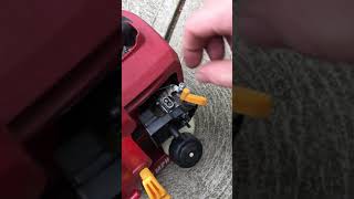 How to adjust a Homelite 2cycle carburetor blower 26b [upl. by Kcarb156]