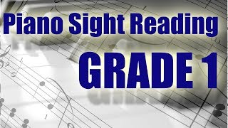 30 min of Basic Piano Sight Reading Practice Grade 1 [upl. by Eiznekcam631]