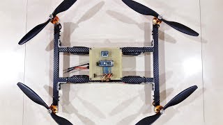 Arduino Drone Flight Controller  Multiwii  With Smartphone Control [upl. by Eizdnil]