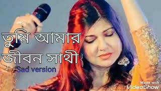 Tumi amar jibon sathi  Sad version  Alka Yagnik [upl. by Eidnac]