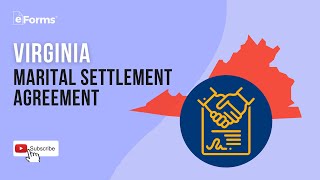 Explaining Virginia Marital Settlements [upl. by Anthia]