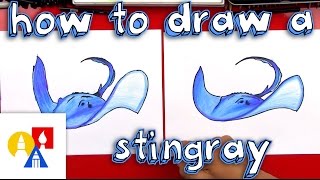 How To Draw A Stingray [upl. by Zampino]