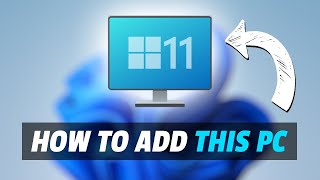 How to add This PC icon to your desktop on Windows 11 [upl. by Levina802]