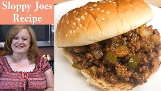 SLOPPY JOES RECIPE  SIMPLE EASY amp DELICIOUS [upl. by Eyt]