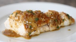 How To Make A Pan Sauce For Chicken Breasts [upl. by Jepum]