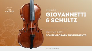 Violin by Giovannetti amp Schultz Florence 2023 [upl. by Hogle]