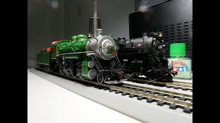 Bachmann Baldwin Consolidation 280 with ESU Full Throttle Steam [upl. by Eitteb789]