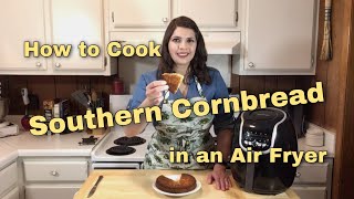 How to Cook Southern Cornbread in an Air Fryer [upl. by Abroms]