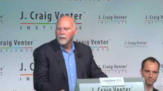 Craig Venter unveils quotsynthetic lifequot [upl. by Ecinahs]