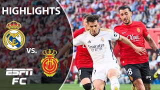 Mallorca vs Real Madrid  LALIGA Highlights  ESPN FC [upl. by Adara981]