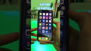 CAPTURAS DE PANTALLA SIN BOTONES EN IPHONE [upl. by Ynattirb]