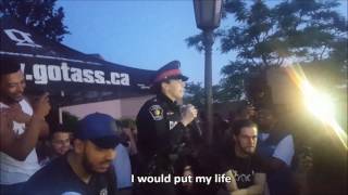 YRP Cop Rap Battle at Stada June 9th 2017 with Lyrics [upl. by Jillie512]