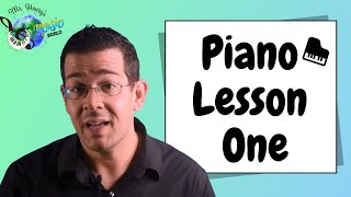 Beginner Piano Lessons First Piano Lesson for Kids [upl. by Pedroza927]