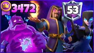 3472🥇 with Elixir Golem Deck [upl. by Loresz]